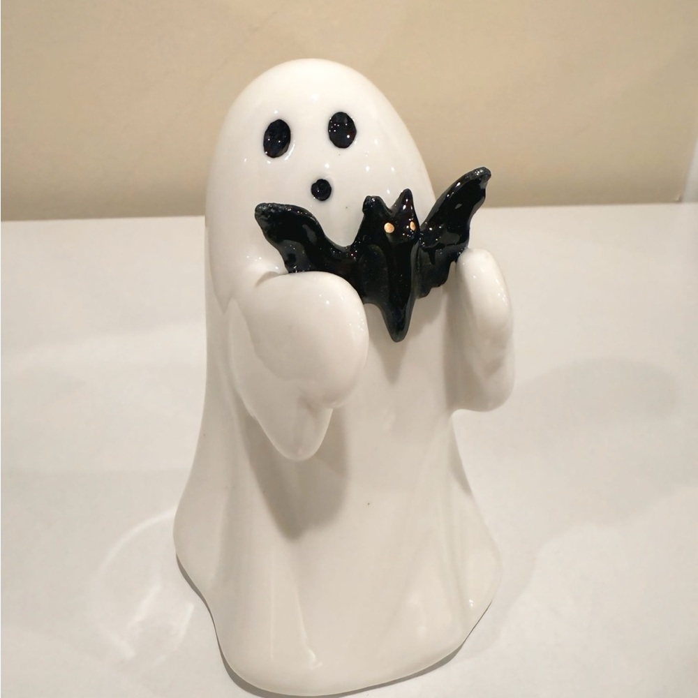 Target - Ceramic Ghost with Bat Halloween Figurine - Hyde and EEK!